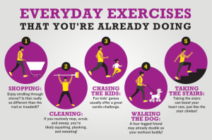 How to integrate regular exercise into daily life